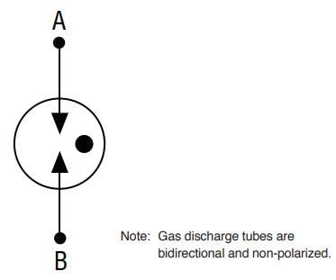 Bourns GDT25 2電極氣體放電管避雷器